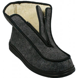 Buty Domowe Męskie Ocieplane Wełną DR ORTO 996 M 004