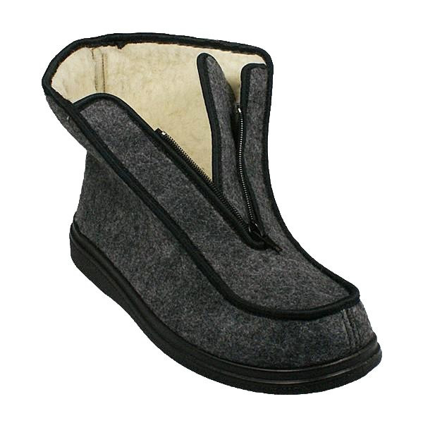 Buty Domowe Męskie Ocieplane Wełną DR ORTO 996 M 004