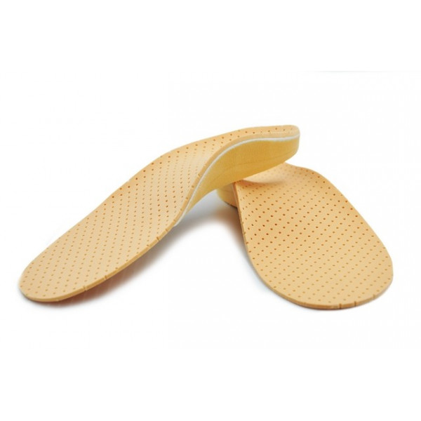 Wkładki Ortopedyczne Korytkowe Supinujące Na Płaskostopie Podłużne Koślawość Stóp Cieliste CORRECT LS