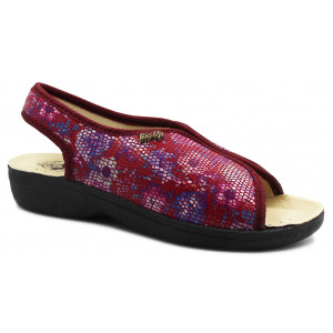 obuwie damskie bio up sandały GE 1476 diletta bordo
