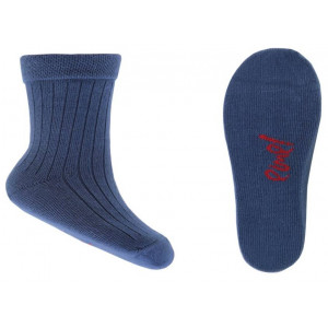 Skarpety Bawełniane Dla Chłopców Na Jesień Emel sbo 100-24 Niebieskie