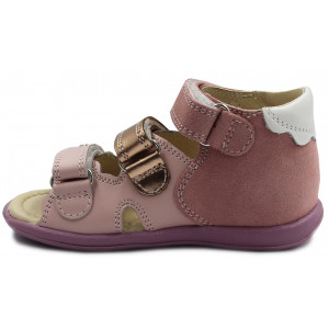 Sandały Dziewczęce Ze Sztywnym Zapiętkiem Bartek 71158-0010