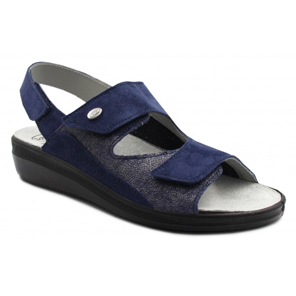 Sandały Damskie Dla Seniorek Scholl Antonia Elastic b/s med mf299321007