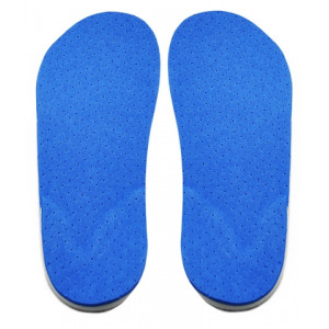 Wkładki CORRECT S Supinujące na Koślawość Pięty i Kolan Niebieskie