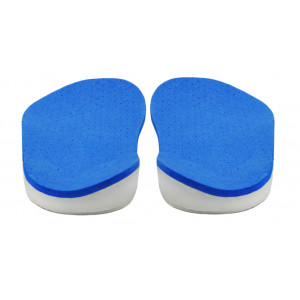 Wkładki CORRECT S Supinujące na Koślawość Pięty i Kolan Niebieskie