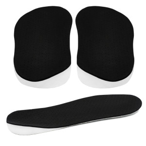 Wkładki CORRECT S Supinujące na Koślawość Pięty i Kolan Czarne