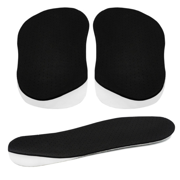 Wkładki CORRECT S Supinujące na Koślawość Pięty i Kolan Czarne