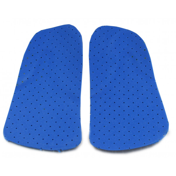 Wkładki CORRECT S 3/4 Supinujące na Koślawość Pięty i Kolan niebieskie