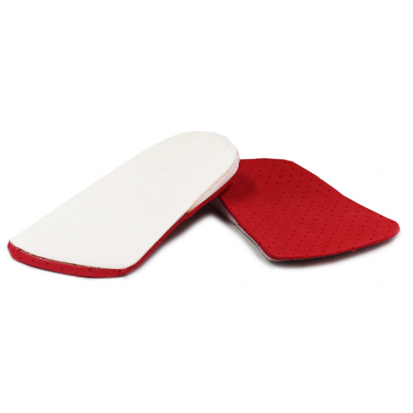 Wkładki CORRECT S 3/4 Supinujące na Koślawość Pięty i Kolan czerwone