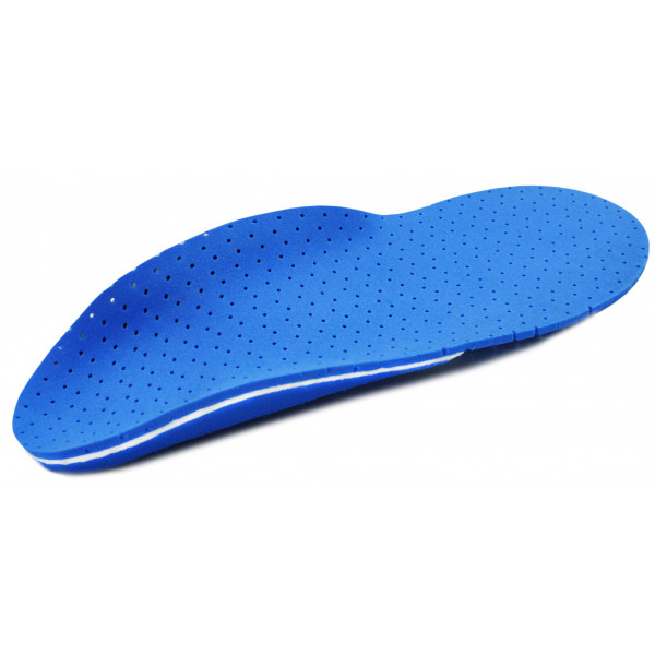 Wkładki Ortopedyczne Correct LS – Korytkowe Supinujące na Płaskostopie i Stopy Płasko-Koślawe | Niebieskie