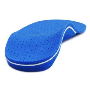 Wkładki Ortopedyczne Correct LS – Korytkowe Supinujące na Płaskostopie i Stopy Płasko-Koślawe | Niebieskie