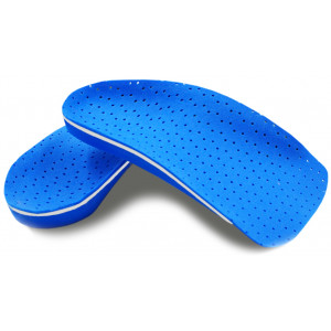 Wkładki Ortopedyczne Correct LS 3/4 niebieskie