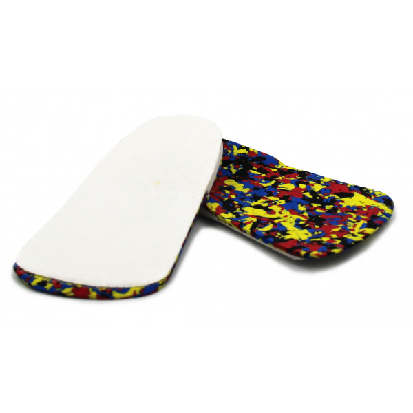 Wkładki Supinujące na Koślawość Pięty i Kolan kropki ciemny CORRECT S 3/4