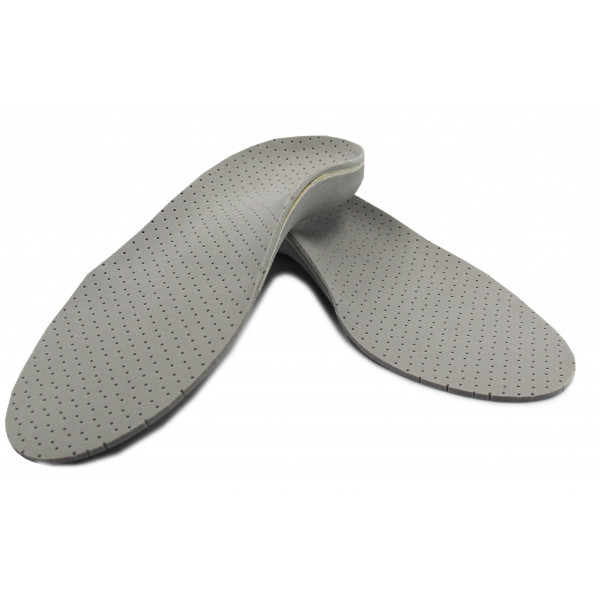 Wkładki Ortopedyczne CORRECT LS – Supinujące, Korytkowe na Płaskostopie i Stopy Płasko-Koślawe (Kolor Szary)