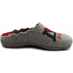 Kapcie Damskie Filcowe Love Forever Kot Manitu-Home 320091-91 Jesień-Zima