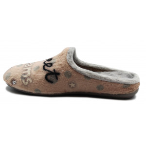 Ciepłe Kapcie Po Domu Damskie Manitu 320093-42 Jesień-Zima