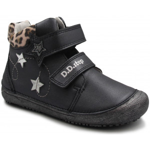 Buty Na Wiosnę Dla Dziewczynki DD STEP 063-318M Black