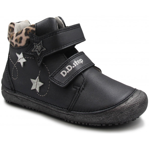 Buty Na Wiosnę Dla Dziewczynki DD STEP 063-318M Black