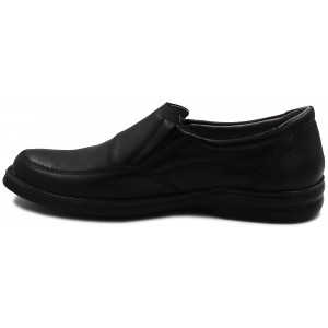 Buty męskie wizytowe eleganckie szerokie skórzane Helios 871