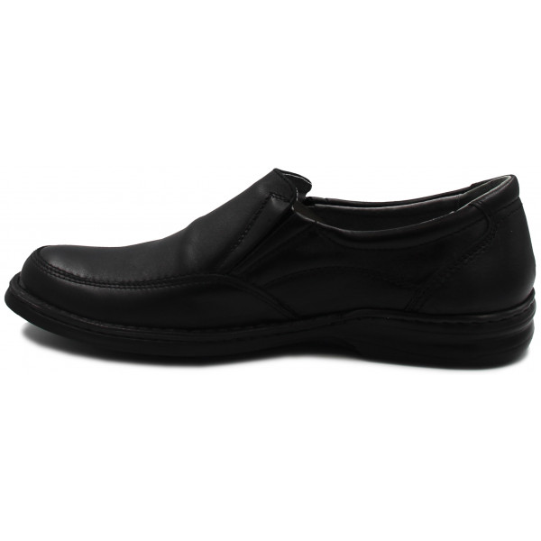 Buty męskie wizytowe eleganckie szerokie skórzane Helios 871