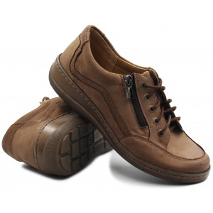 Półbuty Ze Skóry Damskie...