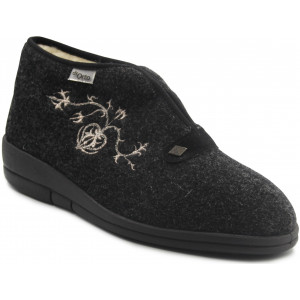 Ocieplane Wełną Buty Domowe Damskie DR ORTO 031D028