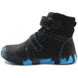 Buty na zimę dla chłopca D.D.Step w068-363BM black