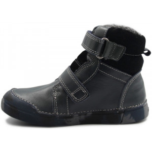 Kozaki Ocieplane Dla Chłopca Na Zimę D.D.Step W068-363M royal blue