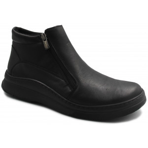 Damskie Buty Ocieplane Czarne Botki Helios 595