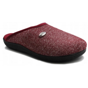 Damskie Kapcie Po Domu Fin-Flex RP50 Bordo