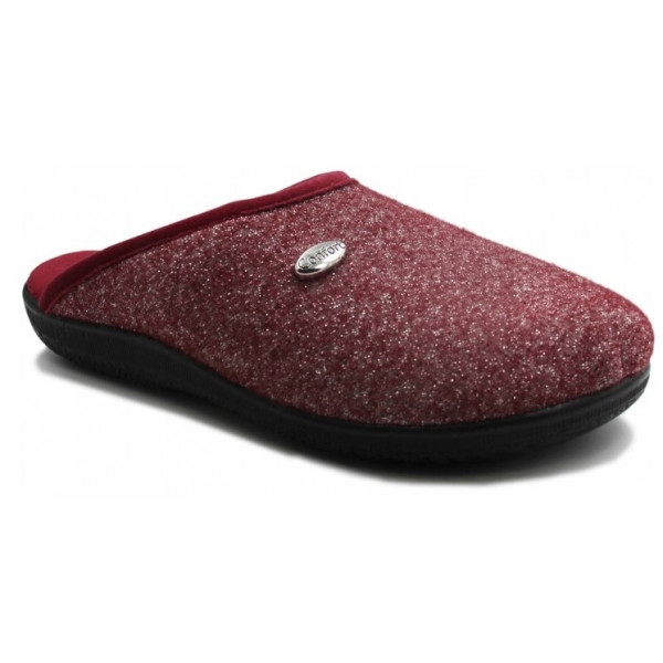 Damskie Kapcie Po Domu Fin-Flex RP50 Bordo