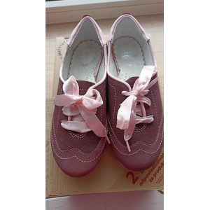 Eleganckie Buty dla Dziewczynki z ozdobną Kokardką BARTEK t-25363/0n5  II Gatunek