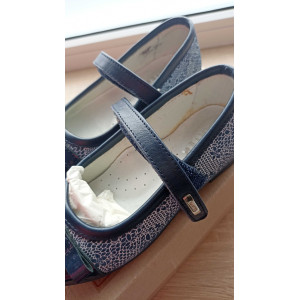 Wizytowe baleriny dla dziewczynek buty do komunii Bartek w-35655/1ct II Gatunek