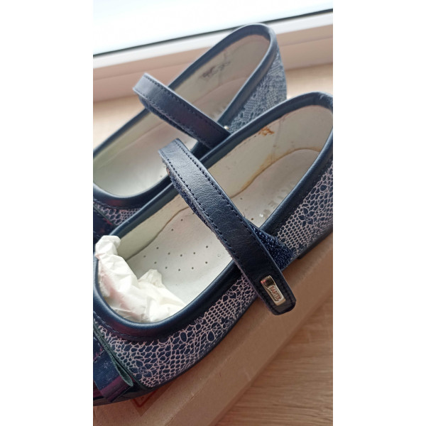 Wizytowe baleriny dla dziewczynek buty do komunii Bartek w-35655/1ct II Gatunek