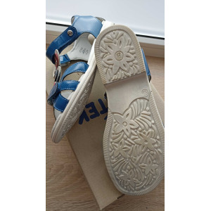 Sandały młodziezowe dziewczęce na lato Bartek T-69144/1CG  II Gatunek