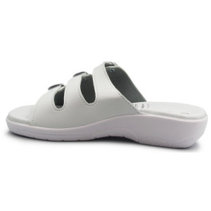 Klapki damskie do pracy na regulowane zapięcie Sanital-Flex KO-03G