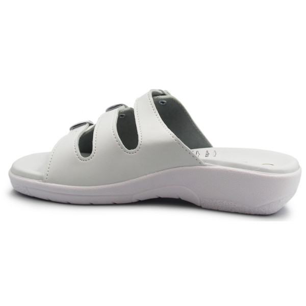 Klapki damskie do pracy na regulowane zapięcie Sanital-Flex KO-03G