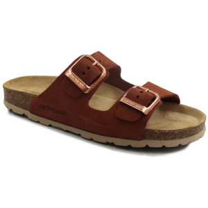 Klapki damskie profilowane Grunland cb 2631 sara mattone