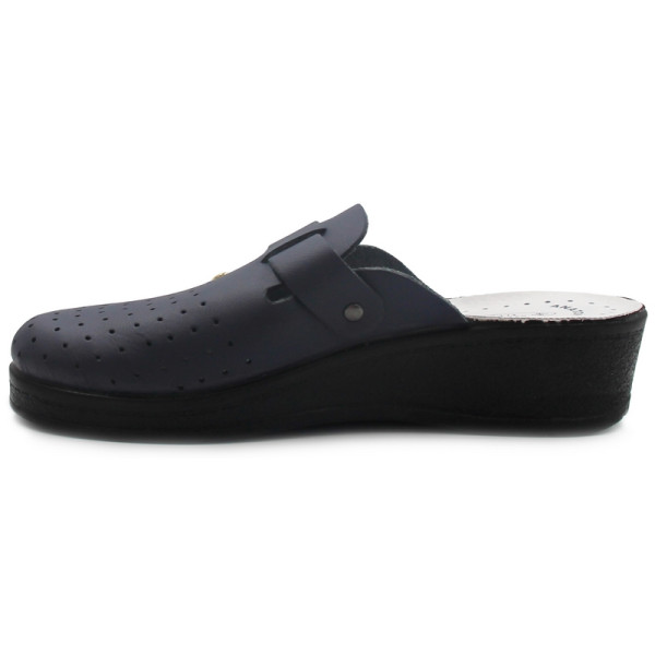 Wygodne klapki damskie do pracy na koturnie Sanital-Flex 708