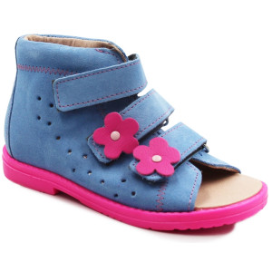 Buty profilaktyczne sandały ortopedyczne z obcasem thomasa Dawid 1041,1042,1043