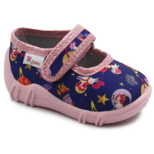 Kapcie Dla Dziewczynki Do Przedszkola Wojtyłko Laura Granat