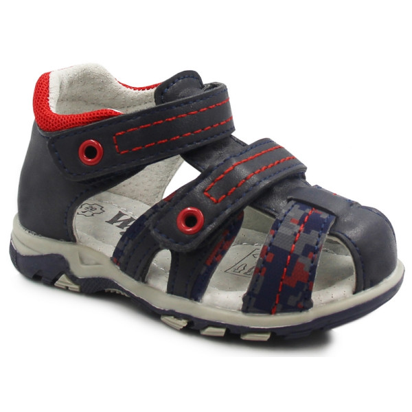 Sandały Chłopięce Na Lato Wojtyłko 1s23732 Granat