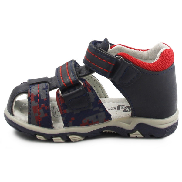 Sandały Chłopięce Na Lato Wojtyłko 1s23732 Granat