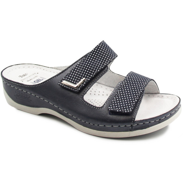 Klapki damskie z miękką wygodną żelową wkładką Memory Foam Batz FC07