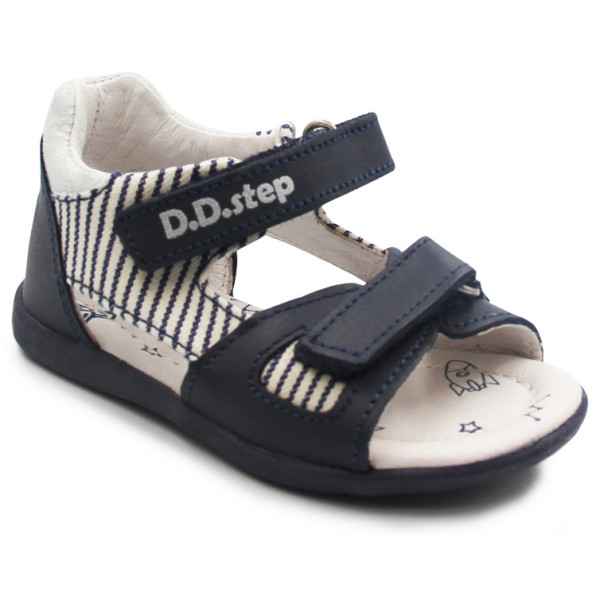 Sandały Dla Chłopca Na Lato DD STEP g075-339 Royal Blue