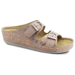 Klapki Damskie Róż Berkemann Luneburg 00742-230