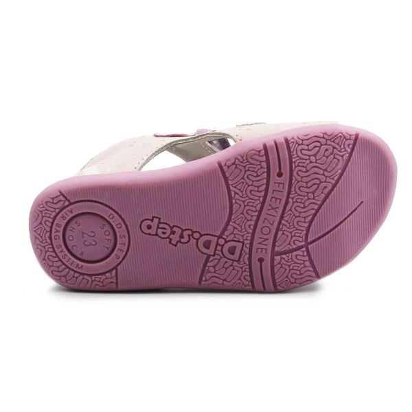 Sandały Dziewczęce zmieniające kolor D.D.Step g075-345 Mauve