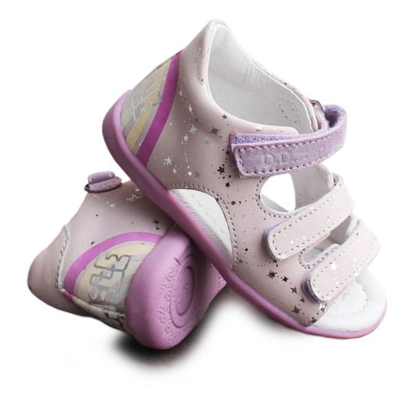Sandały Dziewczęce zmieniające kolor D.D.Step g075-345 Mauve