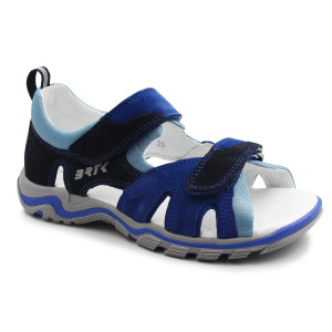 Sandały Chłopięce Na Lato Bartek 16187-007 19187-007 kobalt-ocean