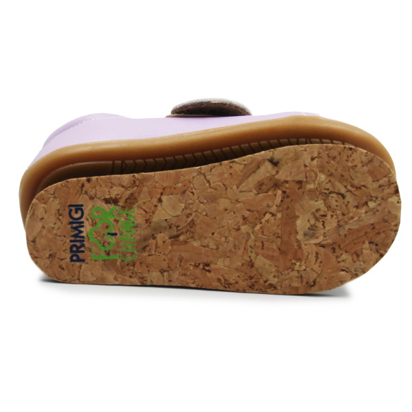 Eleganckie półbuty dla dziewczynki Do Nauki Chodzenia Fioletowe Primigi 3900211